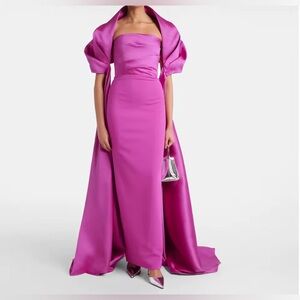 NEW $586 Jackie O in Fuscia Elegant Evening Gown